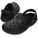 Chodaki Classic Fuzz-Lined Clog Crocs - black/black