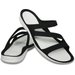 Klapki Swiftwater Crocs - black/white