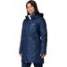Płaszcz puchowy damski Heavenly Long Hooded Columbia - Navy
