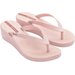 Klapki, japonki na koturnie Selfie Fem Ipanema - różowe