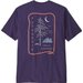 Koszulka męska Clean Climb Roots Responsibili Patagonia - Plummet Purple