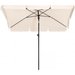 Parasol ogrodowy prostokątny Recto 125x200cm Luverno - beżowy