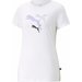 Koszulka damska ESS+ LOGO Power Tee Puma - białą
