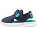 Sandały Evolve AC Inf Jr Puma - PUMA Navy-Sparkling Green-PUMA White