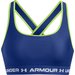 Biustonosz sportowy damski Crossback Mid Bra Under Armour - Tech Blue/Retro Green