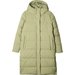 Płaszcz puchowy damski TDJAF476 4F - khaki