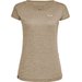 Koszulka damska Puez Melange Dry S/S Tee Salewa - Quicksand Melange