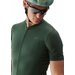 Koszulka rowerowa męska 4FSS24TFTSM486 4F - ciemna zieleń