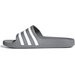 Klapki Adilette Aqua Adidas - szary/biały