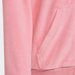 Bluza juniorska Lounge Velour Hoodie Adidas - różowa