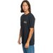 Koszulka męska Linebyline Tees Quiksilver - czarna