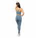 Biustonosz bezszwowy damski Allure Carpatree - Blue Melange