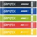 Zestaw gum oporowych do ćwiczeń 0,5-30kg 5szt Gymtek - 0,5-30kg 5szt