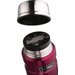 Termos obiadowy z łyżką i kubkiem 470ml Thermos - malinowy
