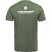 Koszulka męska Equipment for Alpinists Tee Black Diamond - zielona