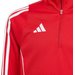 Bluza juniorska Tiro 24 Training Top Adidas - Team Power Red 2/White
