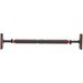 Drążek rozporowy do podciągania 70-100cm Gymtek - 70-100cm czerwony