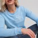 Bluza damska Ess Elevated Crew Puma - niebieska
