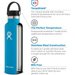 Butelka termiczna Standard Mouth 532ml Flex Cap Hydro Flask - indigo