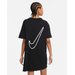 Sukienka damska Sportswear Swoosh Nike - czarny