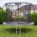 Trampolina Pumpkin 244cm 8ft Outtec - czarna
