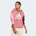 Bluza damska Essentials Big Logo Oversized Adidas - różowa