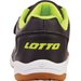Buty halowe Pacer K Jr Lotto - black/fr.yellow