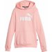 Bluza juniorska Essentials Logo Hoodie Puma - różowy