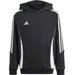 Bluza juniorska Tiro 24 Hooded Sweat Adidas - czarna