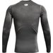 Longsleeve męski HeatGear LS Under Armour - ciemny szary melanż
