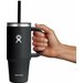 Kubek ze słomką All Around Travel Tumbler 710ml Hydro Flask - czarny