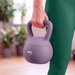 Miękki kettlebell FlexLift 8kg Gymtek - 8kg soft purple