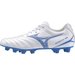 Buty piłkarskie, korki Monarcida Neo III Select FG Mizuno - White/Laser Blue