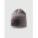 Czapka beanie U0857 4F - ciemny szary melanż