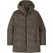 Kurtka puchowa męska, parka Jackson Glacier Patagonia - brązowy