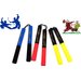 Nunchaku, nunczako firmy Allright - niebiesko-czarne