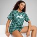 Koszulka damska Ess Graphic Relaxed Aop Puma - Green Moon