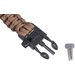 Bransoletka przetrwania 3m Bushmen Travel Gear - brązowa