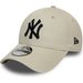 Czapka z daszkiem New York Yankees Essential 9Forty New Era - cream