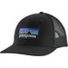Czapka z daszkiem P-6 Logo Trucker Hat Patagonia - black