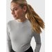 Longsleeve damski TLONF361 4F - szary
