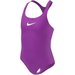 Strój kąpielowy dziewczęcy Racerback Nike Swim - niebieski