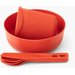 Zestaw naczyń turystycznych Passage Dinnerware Sea To Summit - czerwony