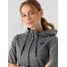 Bluza damska funkcyjna NOSH4 BLDF350 4F - szara