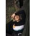 Saszetka, nerka Upcycled Sling Bag Ticket To The Moon - black