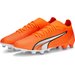 Buty piłkarskie korki Ultra Match FG/AG Puma - pomarańczowe