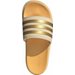 Klapki Adilette Platform Wm's Adidas - Crystal Sand / Gold Metallic / Semi Spark