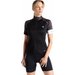 Koszulka rowerowa damska Follow Through Dare2B - Black/Black Dash Animal