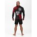 Longsleeve męski Mens Rash Longsleeve Net Camo 2 Pitbull West Coast - czarny
