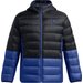 Kurtka puchowa męska Legend Down Hooded Jacket Under Armour - Black/Tech Blue